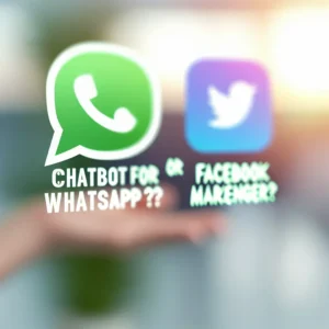 Chatbot para WhatsApp ou Facebook Messenger? Qual devo usar na minha estratégia de mobile marketing?