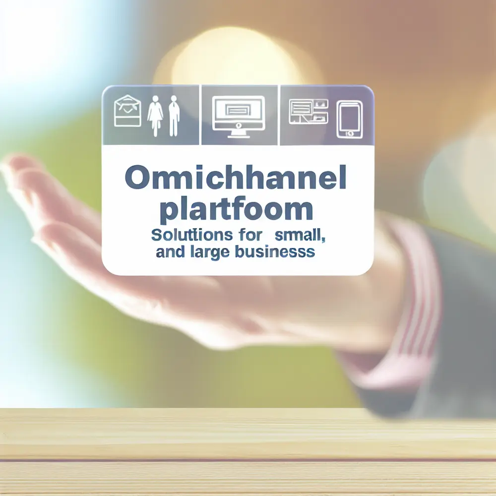 Plataforma Omnichannel: Soluções para Pequenas, Médias e Grandes Empresas