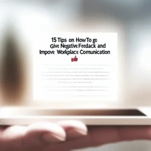 15 Dicas de Como Dar um Feedback Negativo e Melhorar a Comunicação no Trabalho
