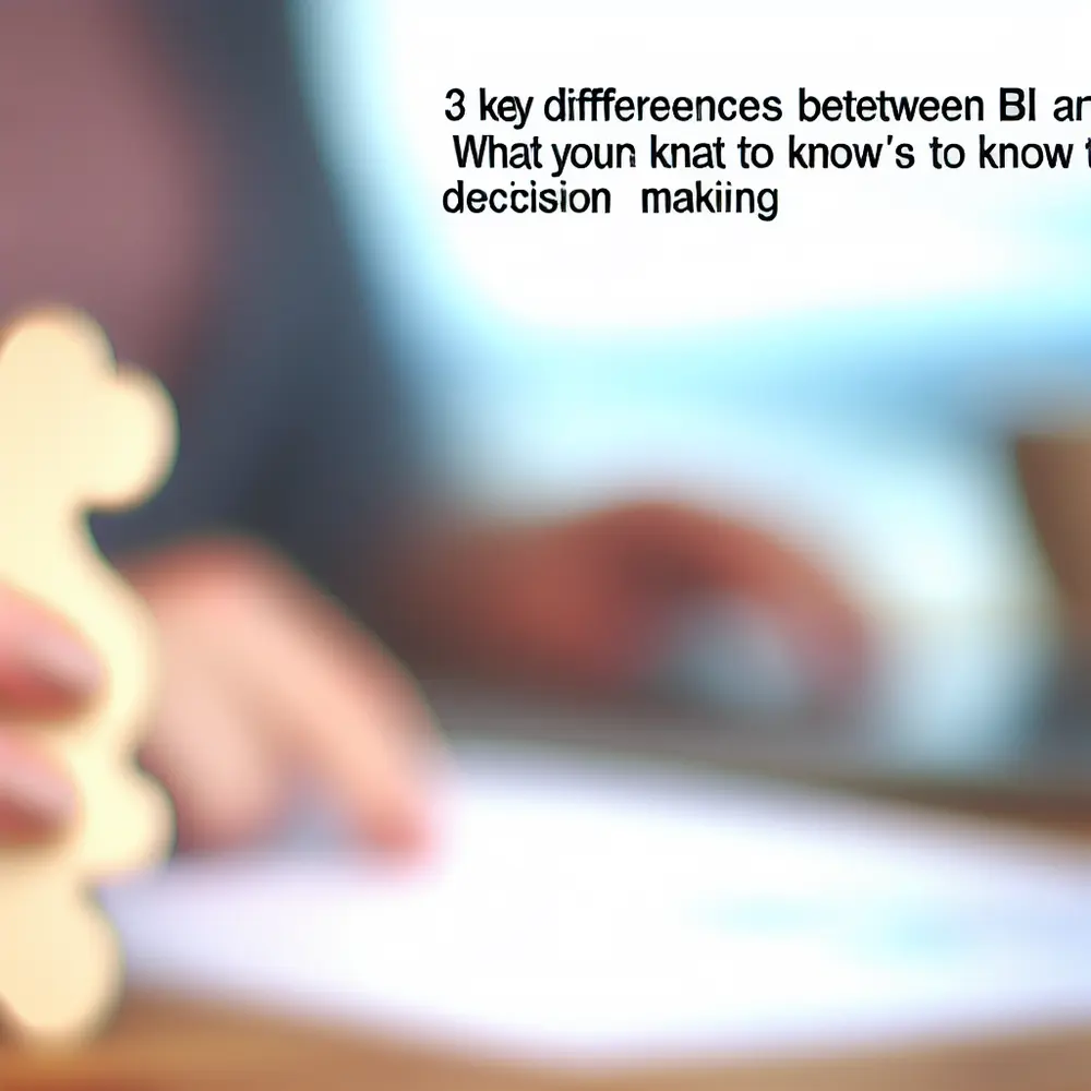 3 Principais Diferenças Entre BI e Data Science: O Que Você Precisa Saber Para Tomar Decisões