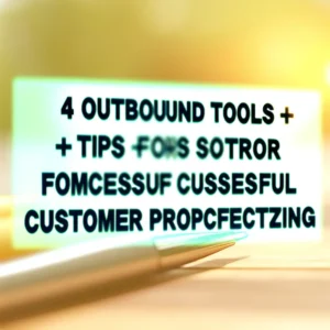 4 Ferramentas de Outbound + 8 Dicas Para Ter Sucesso Na Prospecção de Clientes