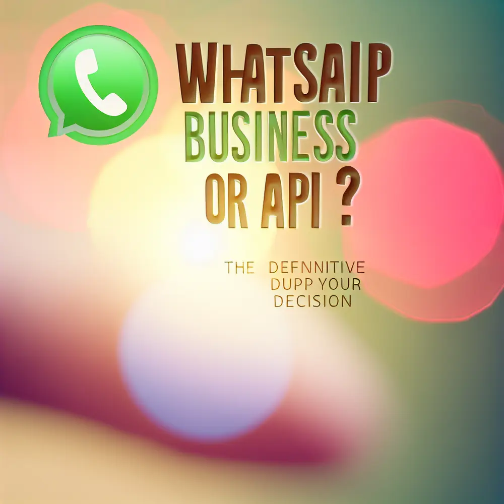 WhatsApp Business ou API? [GUIA COMPLETO] O Guia Definitivo para sua Decisão