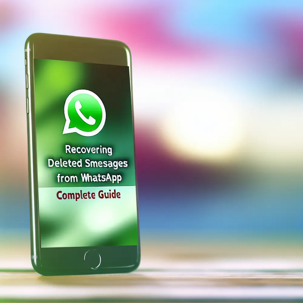 Recuperar Mensagens Apagadas do WhatsApp: Guia Completo