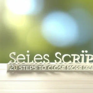 Script de Vendas: 20 Passos para Fechar Mais Negócios
