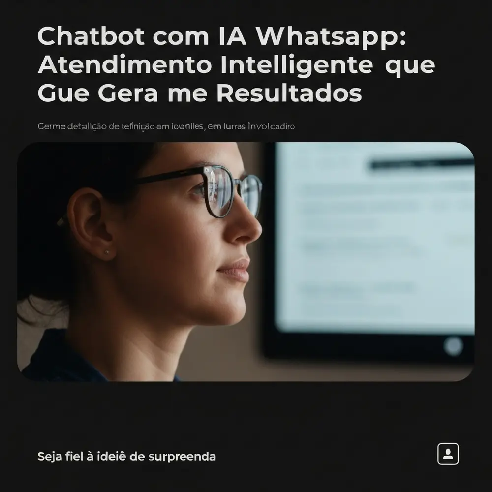 Chatbot com IA WhatsApp: Atendimento Inteligente que Gera Resultados