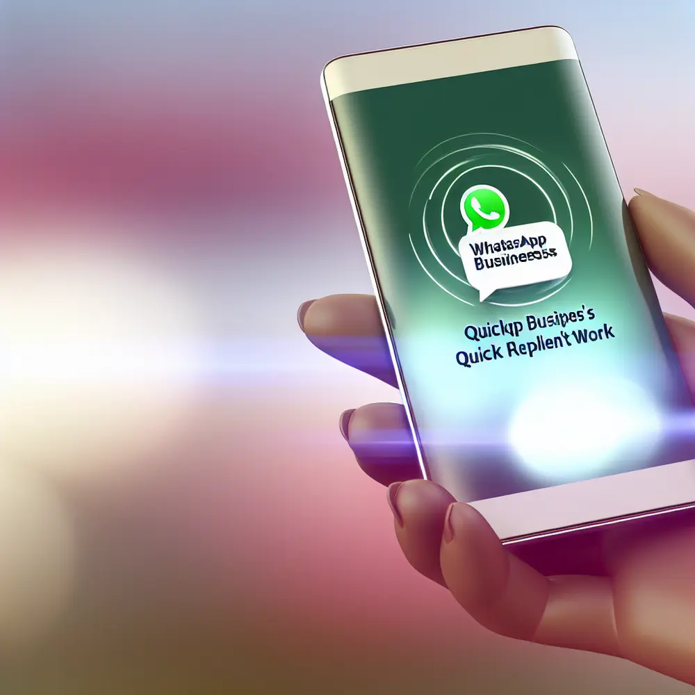 [SOLUÇÃO] Respostas rápidas do WhatsApp Business não funcionam