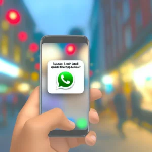 [SOLUÇÃO] Não consigo instalar ou atualizar o WhatsApp Business