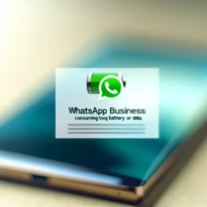 [SOLUÇÃO] WhatsApp Business consumindo muita bateria ou dados
