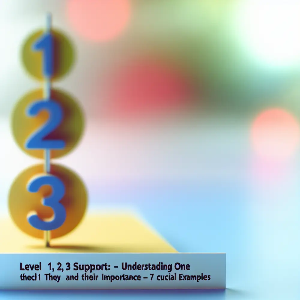 Suporte Nível 1, 2, 3: Entenda Cada Um Deles E Sua Importância – 7 Exemplos Cruciais