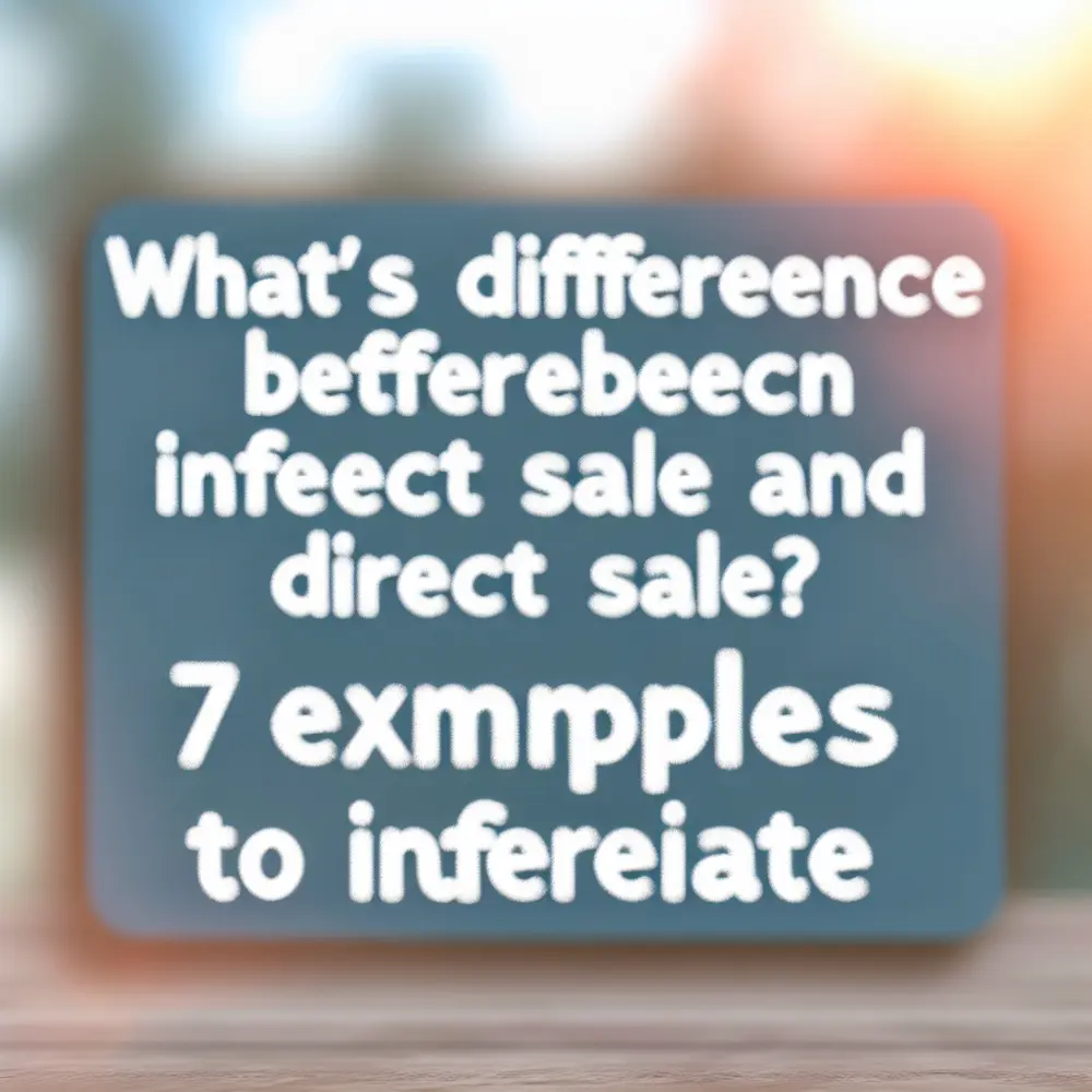 Qual A Diferença Entre Venda Indireta E Venda Direta? 7 Exemplos Para Diferenciar