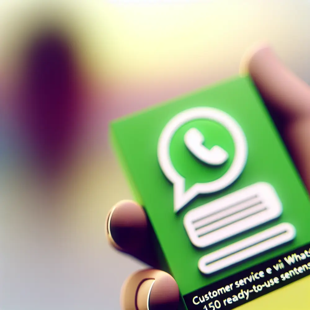 Atendimento ao Cliente Pelo WhatsApp: 150 Frases Prontas para Usar