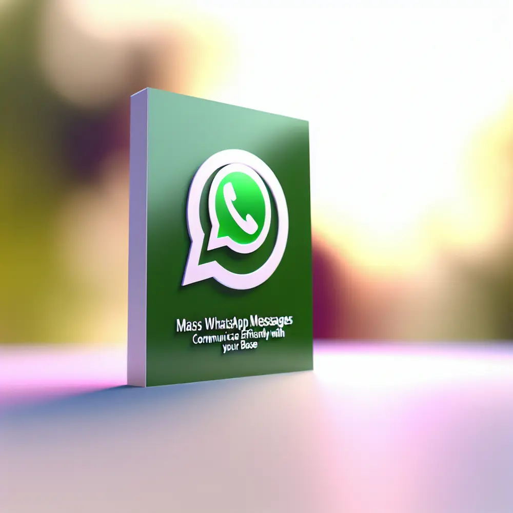 Mensagens em Massa WhatsApp: Comunique-se Eficientemente com Sua Base