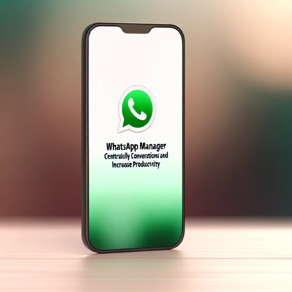 Gerenciador WhatsApp: Centralize Conversas e Aumente a Produtividade