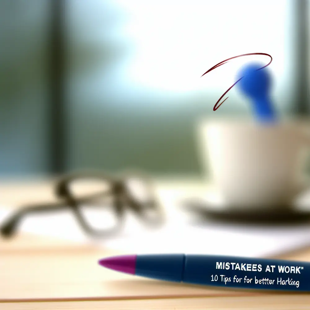 Erros no Trabalho: 10 Dicas para Lidar Melhor e Evoluir