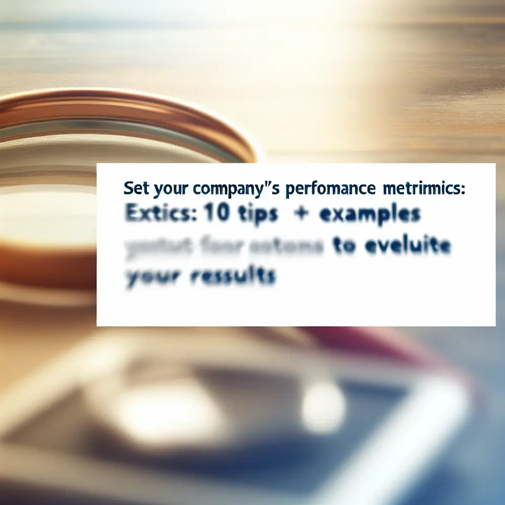 Defina as Métricas de Desempenho da Sua Empresa: 10 Dicas + Exemplos Para Avaliar Seus Resultados