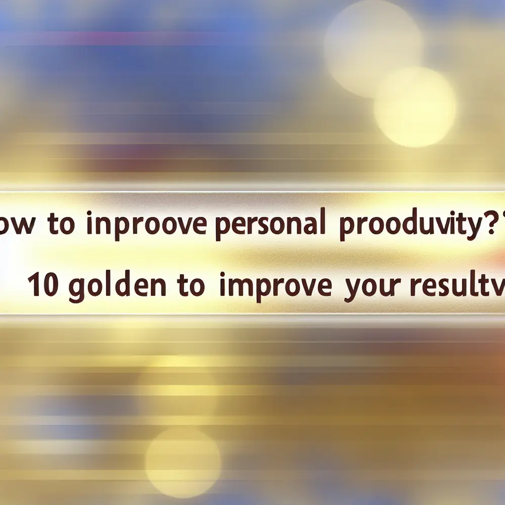 Como Aumentar a Produtividade Pessoal? 10 Dicas de Ouro Para Melhorar Seus Resultados